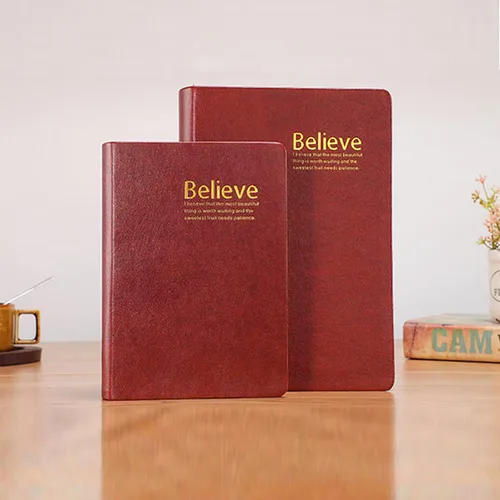 Miniatura 7 de Lemical Cuaderno de cuero grueso de 720 páginas, diario de escritura, cuaderno grueso de 360 hojas de papel rayado, diario de viaje, regalo ideal