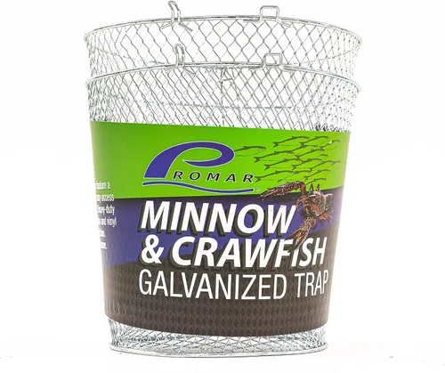 Miniatura 5 de Promar TR-603 Trampa de acero galvanizado para pececillos y cangrejos