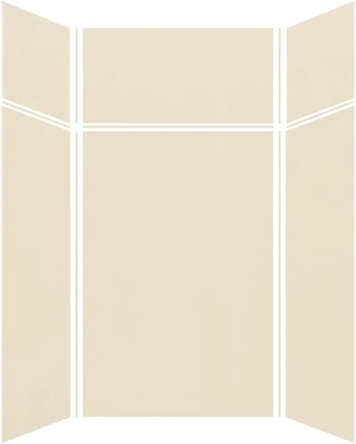 Miniatura 30 de Transolid EWKX483696-41 Expressions - Kit de pared de ducha de 6 paneles con extensión, 36 pulgadas de largo x 48 pulgadas de ancho x 96 pulgadas