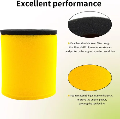 Miniatura 4 de 13781-19B00 FS-905 Filtro de aire con filtro de aceite Bujía compatible con Suzuki 1987-2002/Quad Runner 250 LT-4WD LT-F250 2x4 4x41987-2001/King