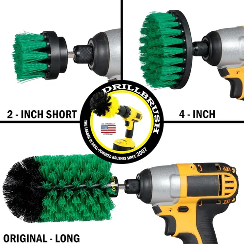 Miniatura 7 de Useful Products - Juego de cepillos limpiadores de horno Drillbrush - Juego de cepillos de limpieza de cocina - Accesorios de cocina - Accesorio