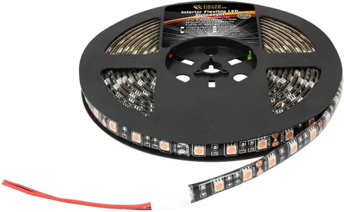 Miniatura 9 de Grand General 70590 - Tira de luz LED flexible de 16 pies 5050, impermeable, para uso interior, color ámbar