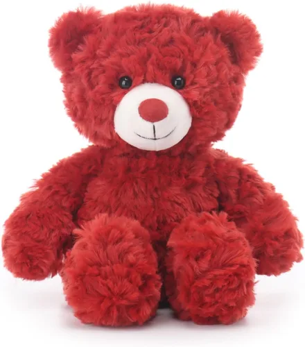 Miniatura 10 de Apricot Lamb Oso de flores gris ceniza para niños, juguetes de peluche suaves y lindos para bebés niñas y niños, 8 pulgadas