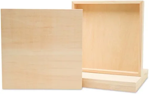 Miniatura 23 de Panel de pintura de abedul de 11 x 14 x 1-1/2 pulgadas, paquete de 3 tableros de lienzo de madera para pintar, carteles en blanco para manualidades