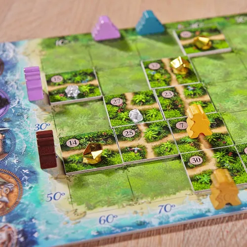 Miniatura 7 de HABA Karuba - Juego de rompecabezas familiar de colocación de fichas de aventura en la jungla - Emocionantes juegos familiares y juegos de mesa