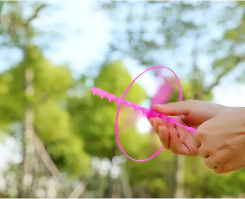 Miniatura 7 de POPLAY 40 juegos de discos voladores de juguetes al aire libre, volante de disco con lanzadores para recuerdos de fiesta, premios de aula, bolsas