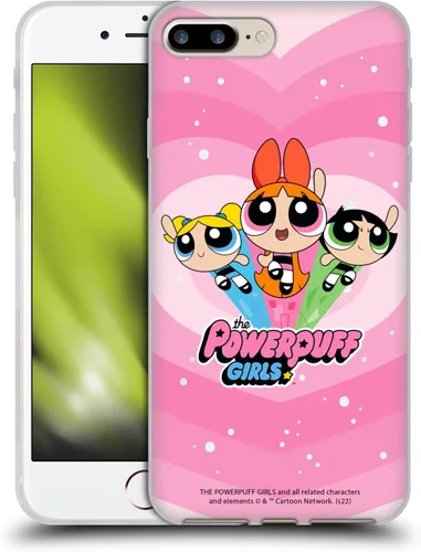Miniatura 12 de Head Case Designs Funda de gel suave con licencia oficial de The Powerpuff Girls Blossom Graphics compatible con Apple iPhone 7 Plus/iPhone 8 Plus