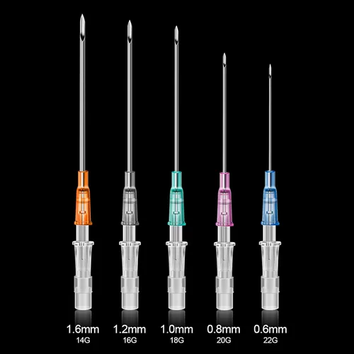 Miniatura 3 de 20G Agujas para piercing con catéter - 6 piezas de agujas para perforación, agujas huecas para catéter para oreja, nariz, ombligo, pezón, labio