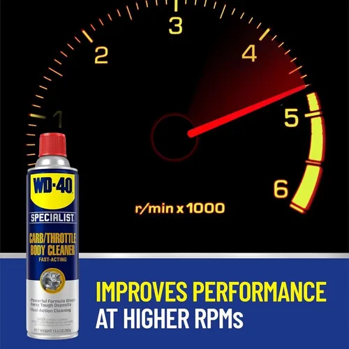 Miniatura 2 de WD-40 Specialist Limpiador de Cuerpo de Carb/Acelerador y Piezas, 13.5 OZ
