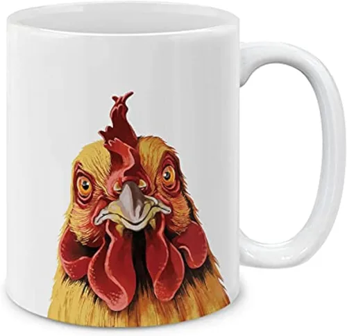 Miniatura 9 de MUGBREW Taza de té de cerámica linda de alpaca de 11 oz