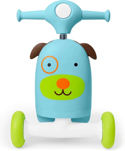 Miniatura 2 de Skip Hop juguete 3 en 1 para bebés, caminador, carrito de juguete, para empujar, con forma de perro