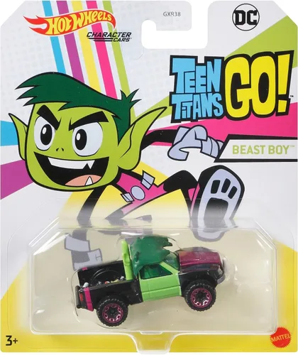 Miniatura 5 de Hot Wheels - Carros de personajes - Teen Titans Go! - Chico Bestia