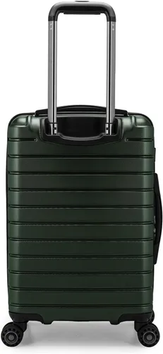 Miniatura 4 de Traveler's Choice Archer - Maleta de policarbonato de lado duro, Verde, Equipaje de mano, 21 pulg.