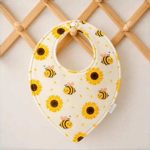 Miniatura 7 de SZRUIZFZ Bee Fat Quarters, paquetes de tela 100% algodón de 18 x 22 pulgadas, impresiones de panal de margaritas de girasol para acolchar, costura