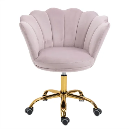 Miniatura 6 de Silla moderna de oficina en casa, silla de escritorio con ruedas, silla giratoria de tocador, silla de maquillaje, sillas de altura ajustable
