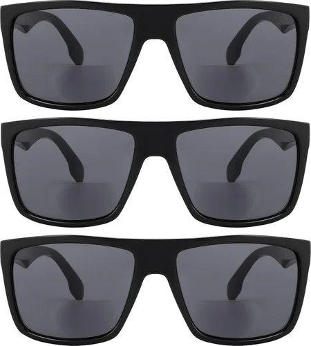 Miniatura 6 de Yogo Vision Lentes de sol bifocales de lectura para hombres y mujeres, estilo retro, protección solar UV400, lentes de lectura para exteriores +1