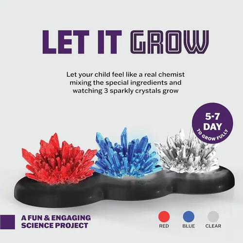 Miniatura 3 de Dan&Darci Kit de cultivo de cristal para niños, experimentos científicos, regalos para niños y niñas de 8 a 14 años de edad, juguetes