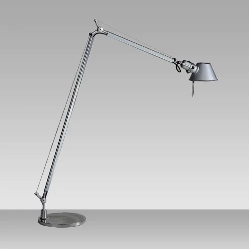Miniatura 2 de Artemide Tolomeo Reading 100W E26 Lámpara de pie de aluminio con base