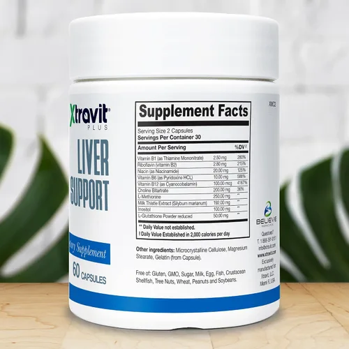 Miniatura 2 de Suplemento de apoyo hepático – Suplementos para hombres y mujeres – Fórmula natural de desintoxicación – Puede apoyar el bienestar del hígado, colon