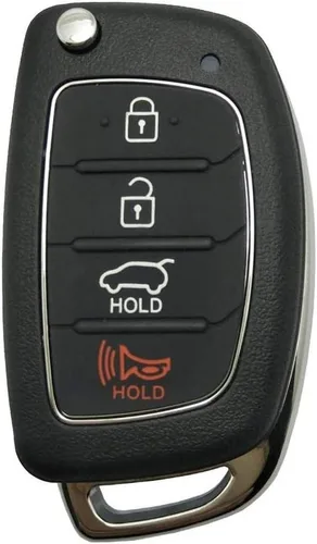 OEM 4 botones de entrada remota de entrada sin llave llavero compatible con Hyundai Tucson 2016-2020 (FCC ID: TQ8-RKE-4F25 / P/N: 95430-D3010)