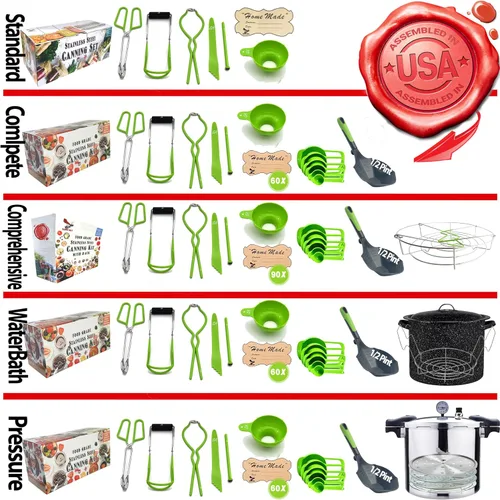 Miniatura 3 de Supa Ant Olla a Presión para Conservas de 23 Cuartos con Kit de Suministros para Principiantes - Olla a Presión para Conservas con Manómetro - Olla