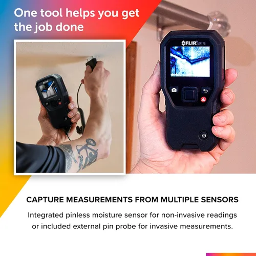 Miniatura 4 de FLIR MR160 - Higrómetro con imagen térmica - con IGM (Medición guiada por infrarrojos), con pin y sin pin