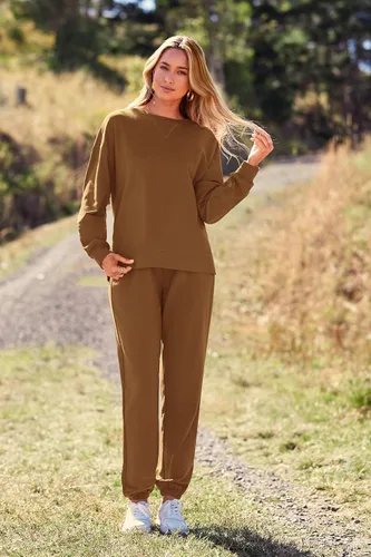Miniatura 39 de Prettygarden - Conjunto de pijama de dos piezas para mujer, diseño de teñido anudado, sudadera informal de manga larga con pantalones largos, ropa