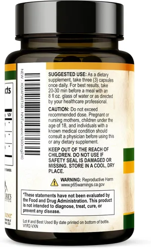 Miniatura 8 de Suplemento de curcumina de cúrcuma de 1500 mg, pimienta negra orgánica tumérica y bioperina para una mejor absorción con 95% de curcuminoides, apoyo