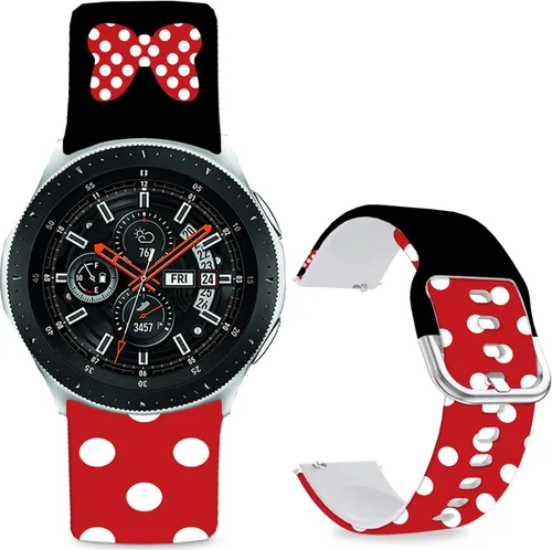 Miniatura 12 de Correas de reloj de dibujos animados de 0.787 in compatibles con Samsung Galaxy Watch 7/6/5/4 40/1.732 in/Galaxy Watch 1.654 in, correas deportivas