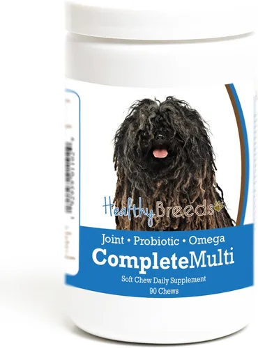 Miniatura 430 de Healthy Breeds Pug todo en uno multivitamínico suave masticable 60