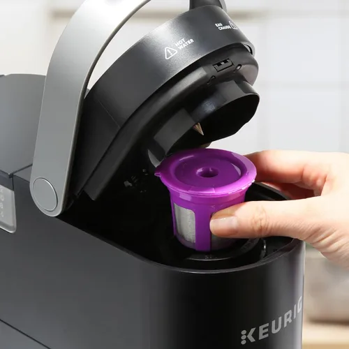 Miniatura 4 de Pro Mael Filtros de café desechables K Cup de papel para cafeteras Keurig de una sola porción 1.0 y 2.0, uso con cápsulas reutilizables K Cup