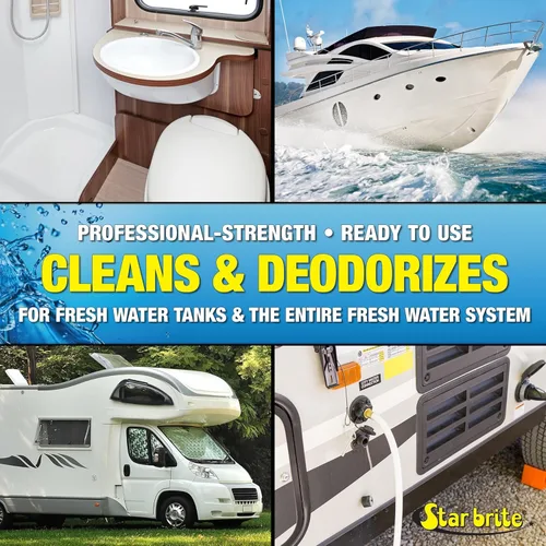 Miniatura 5 de STAR BRITE Ambientador de agua Aqua - Trata y mantiene agua potable de sabor fresco superior en barcos, caravanas y sistemas potables
