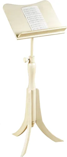 Miniatura 8 de Touch of Class Parke - Soporte para partituras de música, madera, calado, ajustable, estación de madera para directores, atril de biblioteca