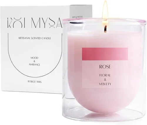 Miniatura 11 de 5. KOIMYSA Vela aromática de salvia y cítricos, vela de aromaterapia natural de soja no tóxica de mecha única para decoración del hogar, fragancia