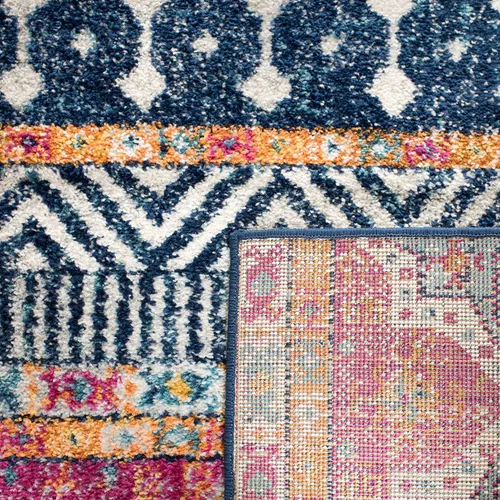 Miniatura 37 de SAFAVIEH Madison Collection - Alfombra decorativa de 2 pies 3 pulgadas x 4 pies, color carbón y gris, diseño bohemio chic, no desprende pelusa