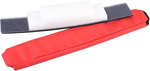 Miniatura 6 de Cojín de diadema de repuesto compatible con auriculares Beats Pro/Detox - Almohadilla de espuma suave para la diadema (rojo)