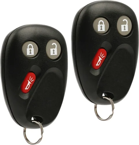 Llavero con control remoto de entrada sin llave para automóvil compatible con Buick Rainier / Chevy Trailblazer / GMC Envoy / Isuzu Ascender /