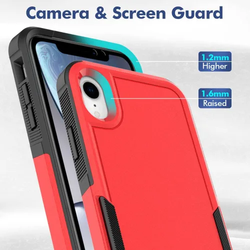 Miniatura 133 de Jeylly Funda para iPhone SE/Funda para iPhone 5S, Exterior de Plástico Duro que Absorbe Golpes + Interior de Silicona de Goma Defensor contra