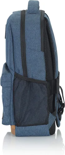 Miniatura 10 de Slappa Alpha Series - Mochila para laptop para videojuegos, se adapta a portátiles de hasta 15 pulgadas; azul (SL-ALPHA-LAPTOP-BP-BLU)