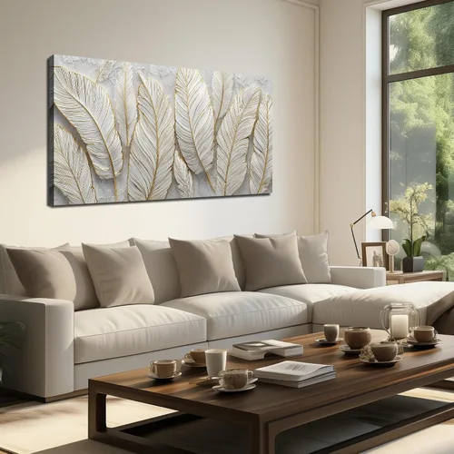 Miniatura 15 de JuhaiArt Arte de pared de árbol de rosa blanca para dormitorio, decoración de pared negra, cuadro floral para dormitorio y oficina, 20 x 40 pulgadas
