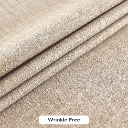 Miniatura 5 de Fitable - Manteles de lino sintético para mesas rectangulares: Mantel de granja resistente al agua y a las manchas, manteles de arpillera