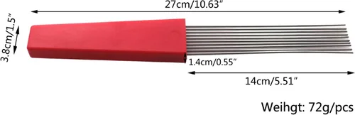 Miniatura 3 de Guiro Raspador de percusión latina estilo peine raspador profesional de repuesto para varios instrumentos de percusión accesorio de instrumentos