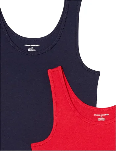 Miniatura 6 de Tienda Essentials - Camiseta de tirantes ajustada para mujer paquete de 2