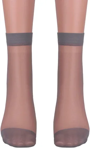 Miniatura 3 de iiniim 3 pares de calcetines delgados para hombre, de seda, transparentes, hasta el tobillo, elásticos, frescos para el verano
