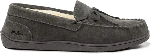 Miniatura 2 de MySlipper para hombre de MyPillow, Mocasín carbón, 12