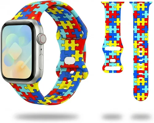 Miniatura 8 de Correa deportiva de silicona compatible con Apple Watch
