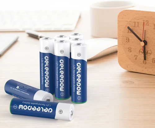 Miniatura 7 de Baterías recargables AA Nimh 3300mAh 1.2V tamaño AA recargable de alta capacidad 1200 ciclos, paquete de 8 (solo batería)