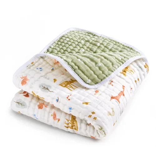 Miniatura 7 de Aden + Anais Cobija de ensueño de muselina para bebés Ideal, ligera, para recién nacidos y cuna, ropa de cama para niños Regalo para fiestas de bebé