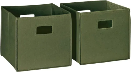 Miniatura 23 de RiverRidge Cajones de almacenamiento plegables con asas Organizador de almacenamiento Aqua Cube para armario, dormitorio y sala de juegos - Juego