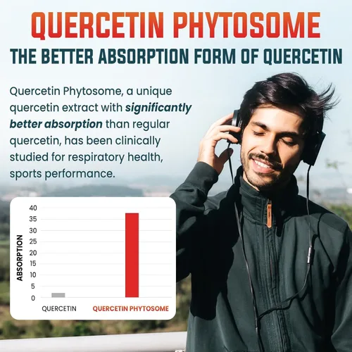Miniatura 4 de Fitosoma de quercetina liposomal, quercetina con bromelina, zinc y vitamina C, complejo de fitosomas bioactivos, absorción 20 veces mayor - 60